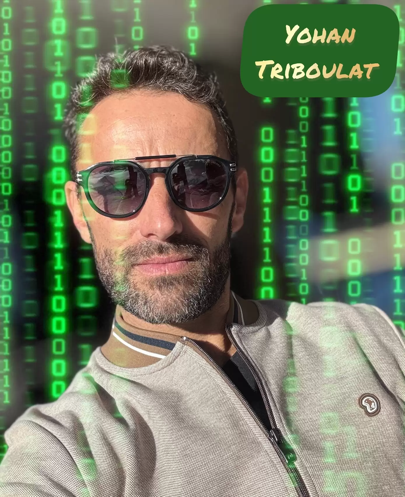 Portrait Yohan TRIBOULAT by GROK - 04 janvier 2025