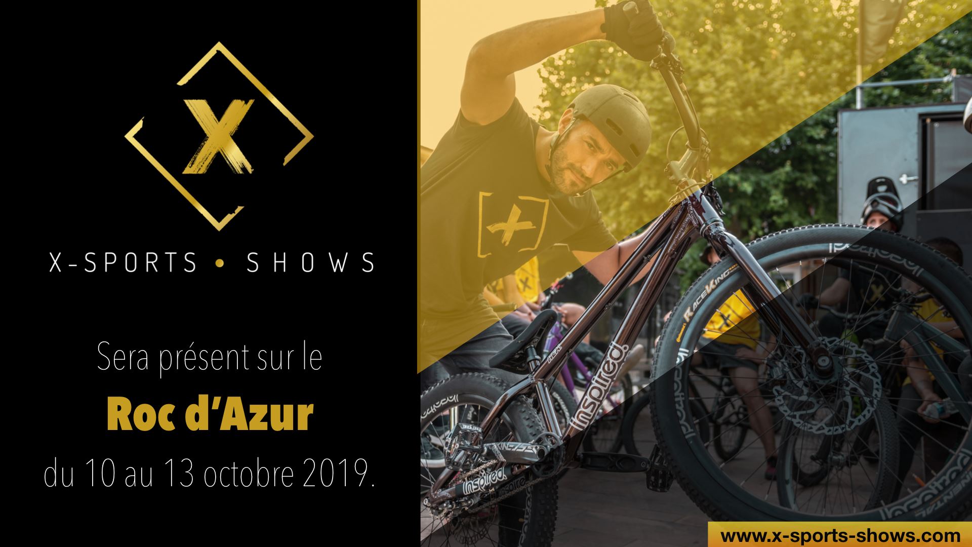 X-sports shows sur le Roc d'Azur 2019