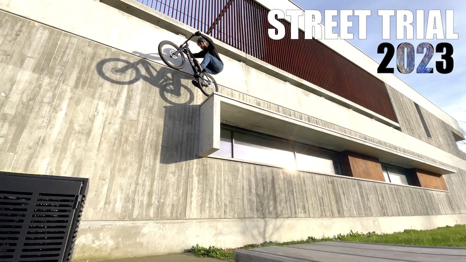 Vidéo VTT Street Trial - Yohan Triboulat compilation 2023 - 17 novembre 2023