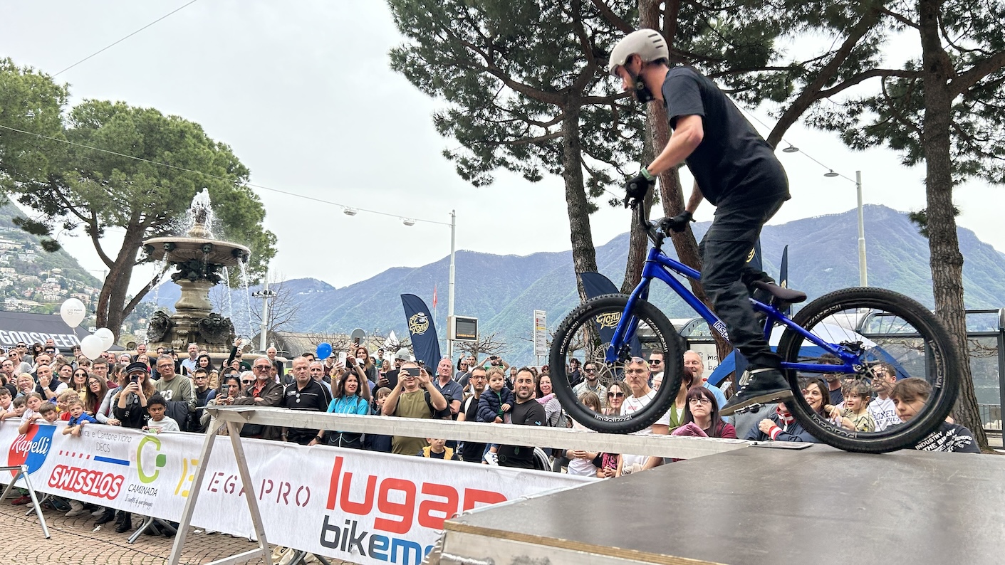 BMX and MTB live performance on Lugano Bike Emotions April 05-07