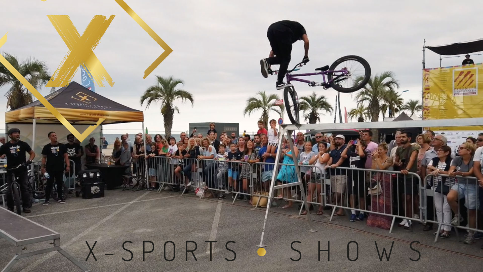 X-sports shows sur le Wheelz Festival 2019 Video