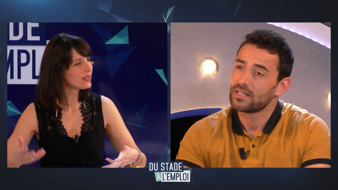 TV. Du Stade à l'emploi. Invité Yohan Triboulat